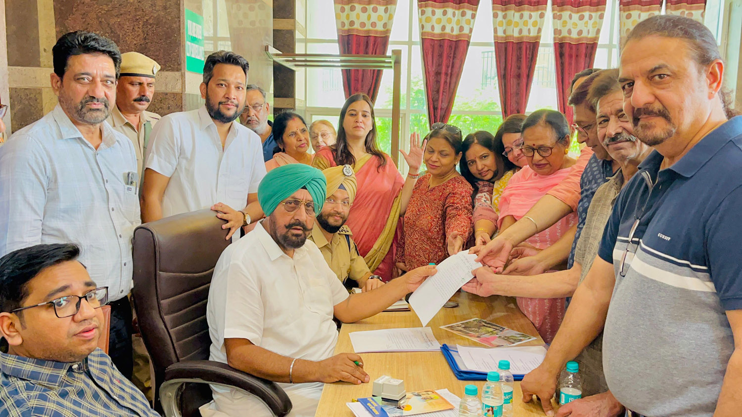 Under the "Aap Di Sarkar Aap De Dwar" campaign, 265 camps have been set up in Dera Bassi assembly constituency so far: MLA Kuljit Singh Randhawa.